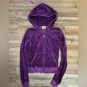 Juicy Couture velour hoodie xs